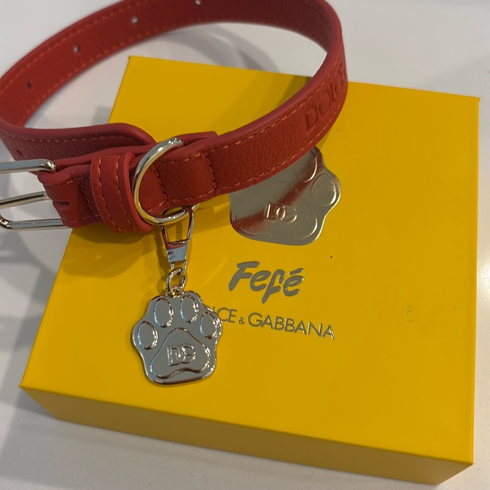 Dolce & Gabbana Dog Collar